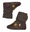 Nooks - Sunflower Felted Wool Booties