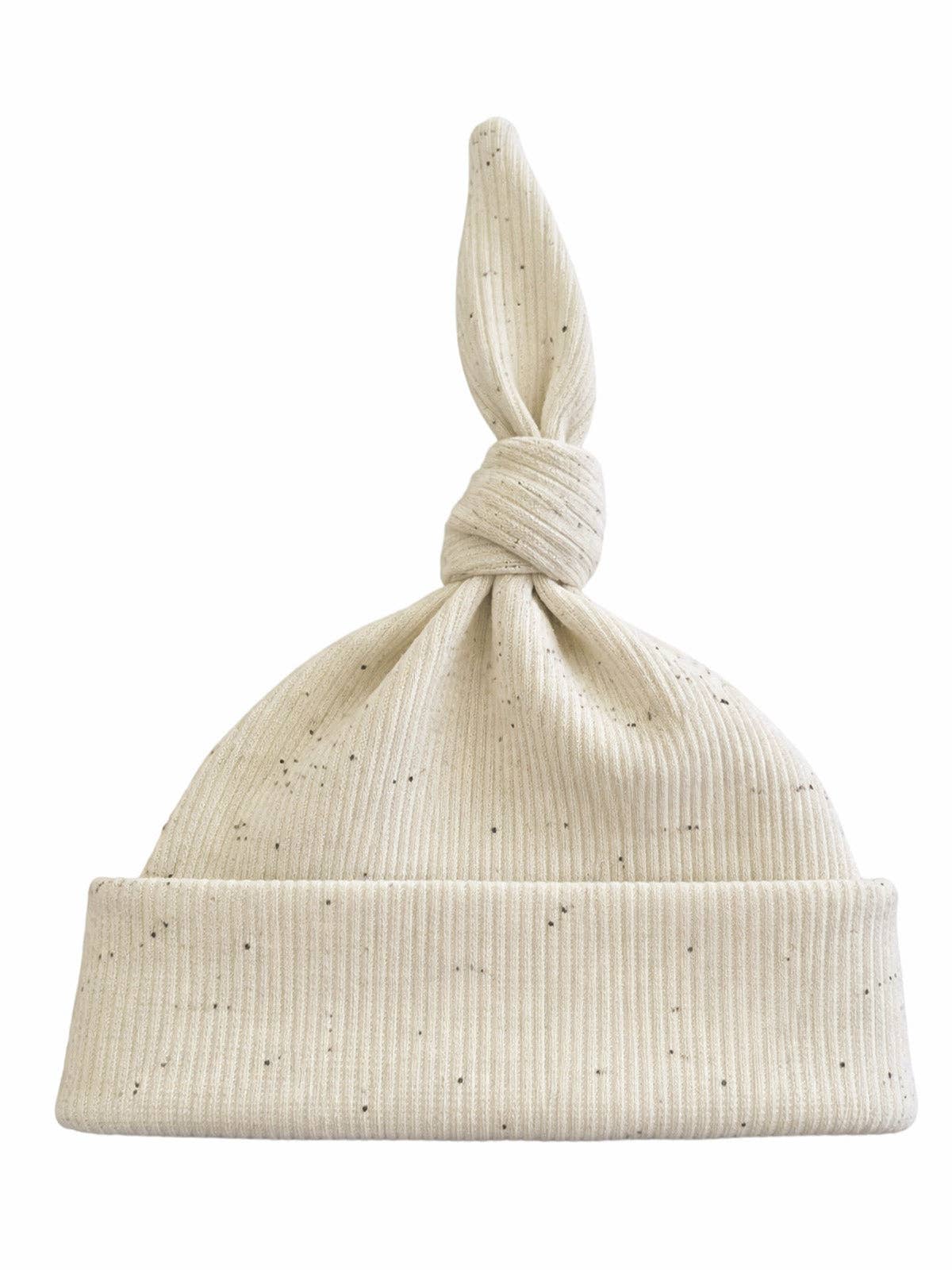 SIIX Collection - Cream Speckle / Organic Ribbed Beanie