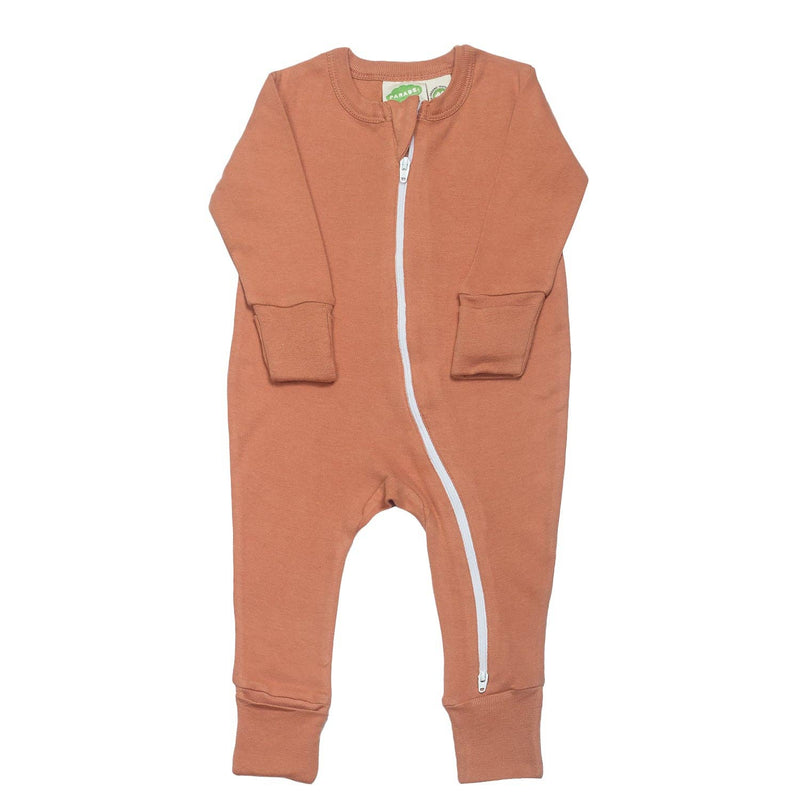 Parade Organics - Essential Basic '2-Way' Zip Romper