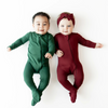 Kyte Baby -  Zippered Footie Winter Colours