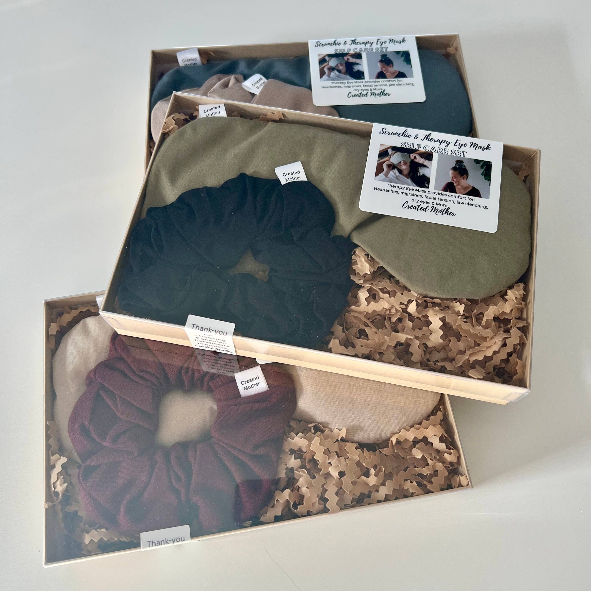 Self Care Set: Therapy Eye Mask & Scrunchie Set