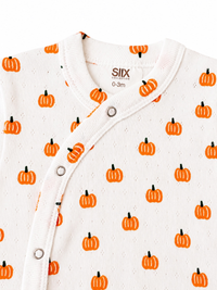 SIIX Collection -Pumpkin / Organic Pointelle Gown