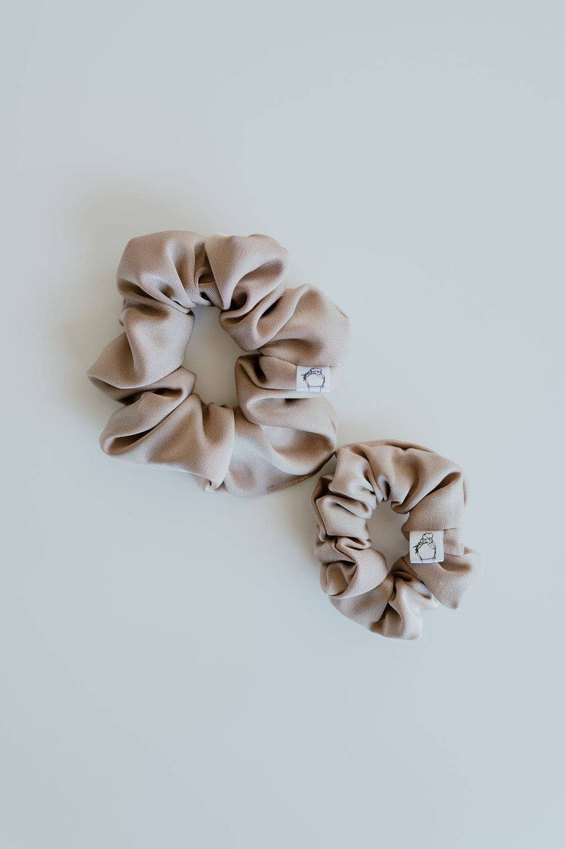 Assorted Earthy Neutral Scrunchies