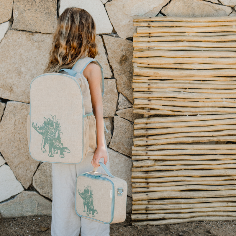 Green Stegosaurus Lunch Box