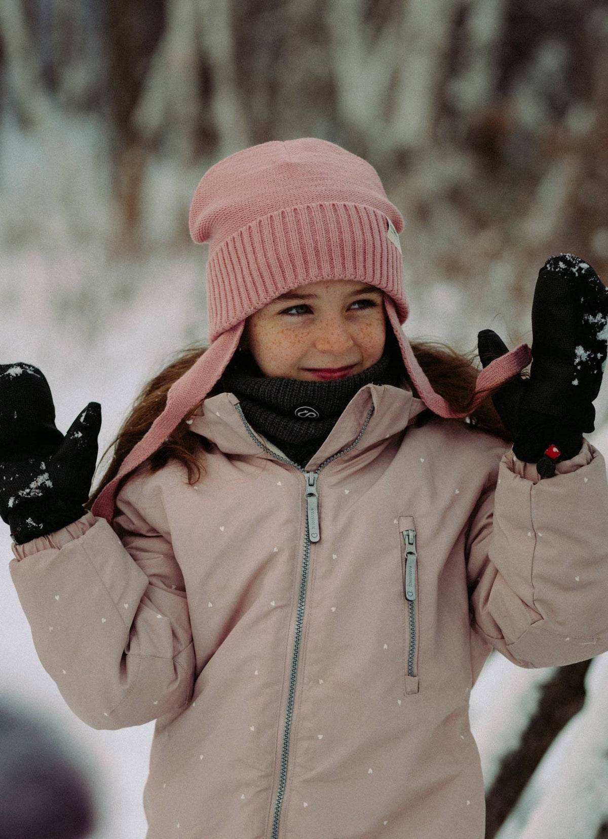 Tuque rose Raton -Toddler