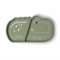 Loulou Lollipop Born to be Wild-Snack Plate - Aligator
