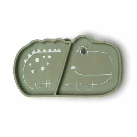 Loulou Lollipop Born to be Wild-Snack Plate - Aligator