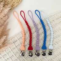 Sweetie Strap™ Silicone One-Piece Pacifier Clips