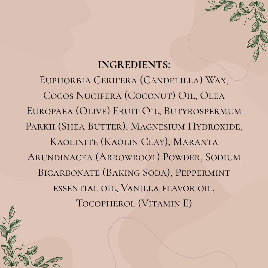 SOULDEO Peppermint + Vanilla Deodorant Travel Size