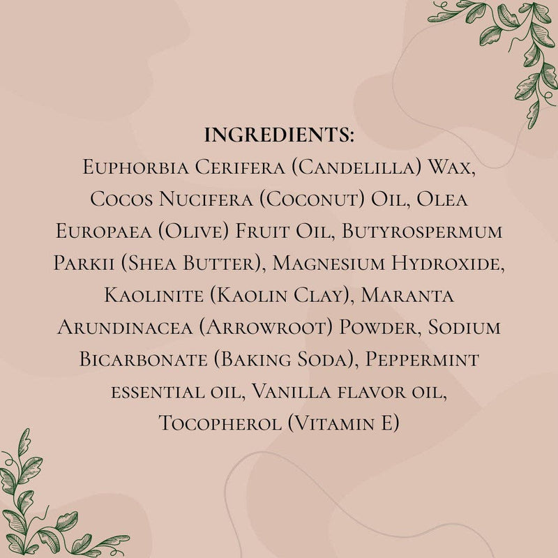 SOULDEO Peppermint + Vanilla Deodorant Travel Size