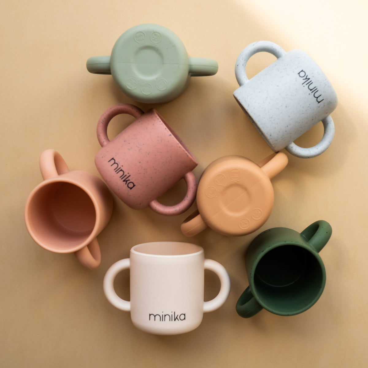 Learning cup with handles - Blush