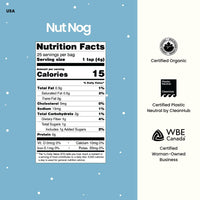 Superfood Latte Powder, Nut Nog Blend