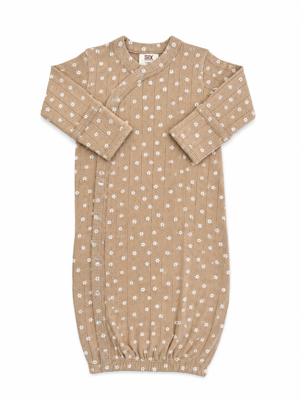 Almond Bloom / Organic Pointelle Gown