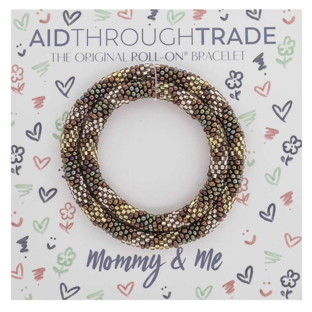 Mommy & Me Bracelets - Brown Sugar