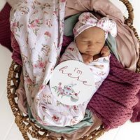 Snuggle Hunny - Alice’s Tea Party Organic Muslin Wrap