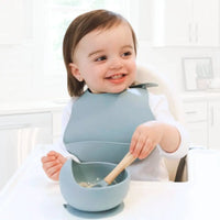 Bowl & Wooden Spoon Set - Sage