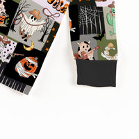 Fancy Prince- Western Cowboy Patchwork Kids Bamboo Two-Piece Pajama Set