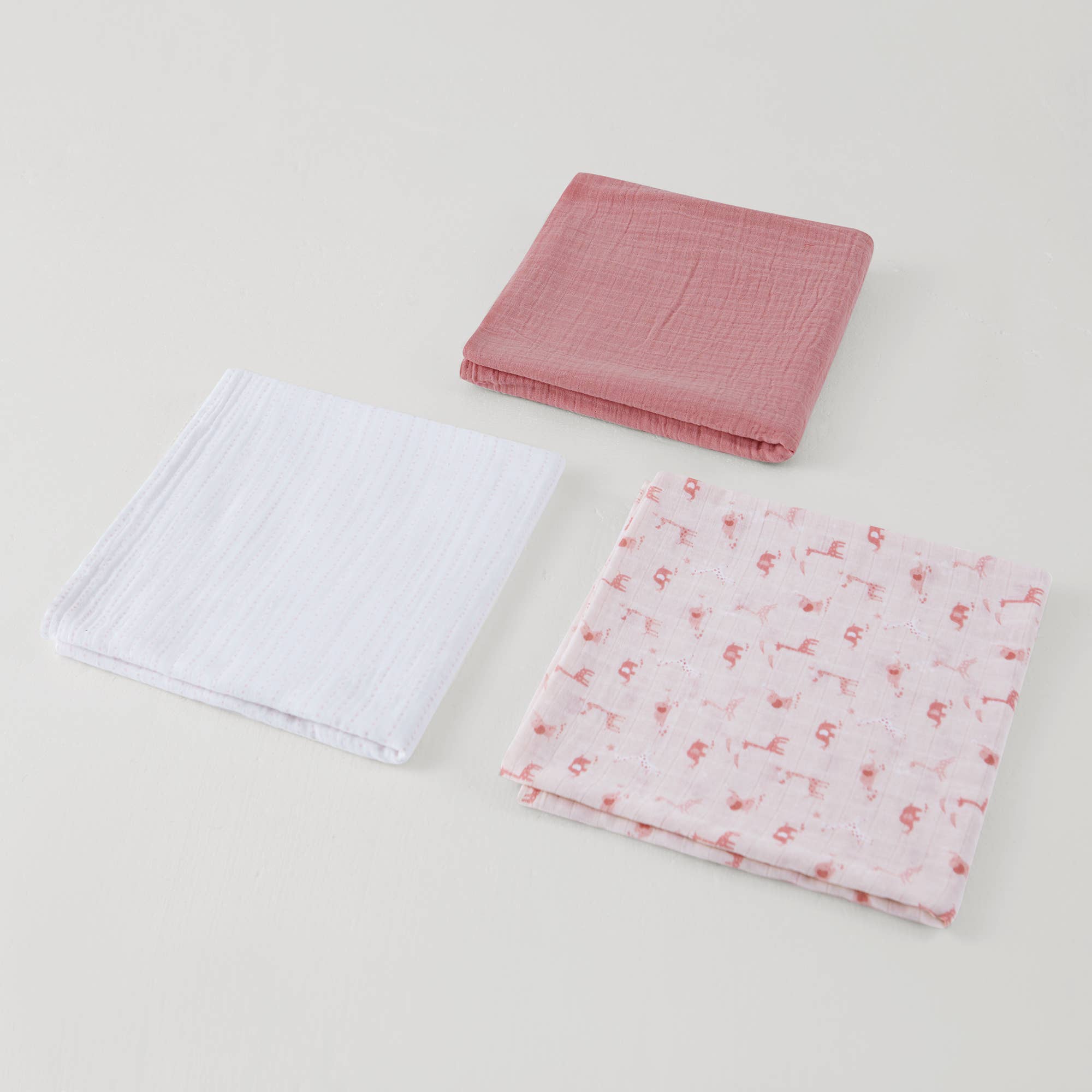 Piccolo Bambino- Muslin Swaddles 36" X 40"