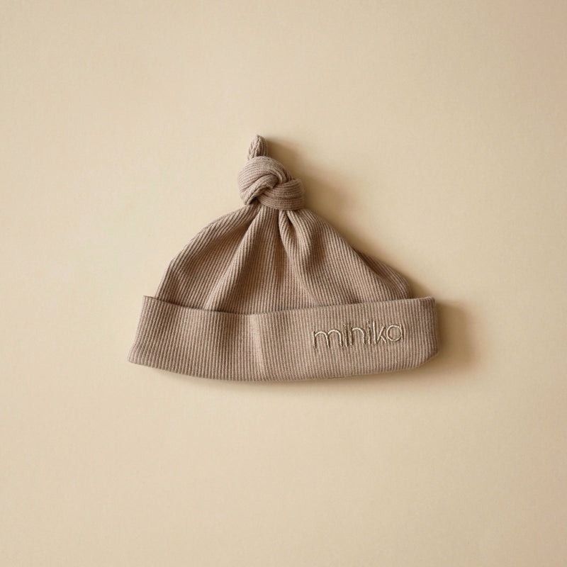 Minika Baby Hat - Taupe