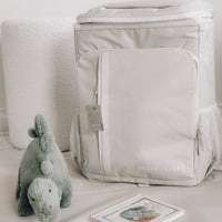 Diaper Backpack With 6 Zipper Compartments