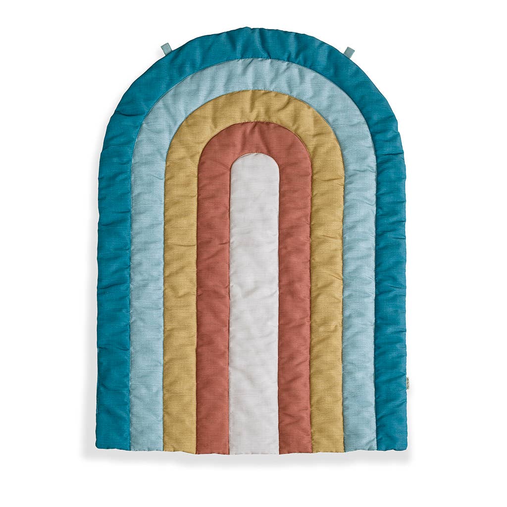 Bitzy Bespoke Ritzy Tummy Time™ Rainbow Play Mat