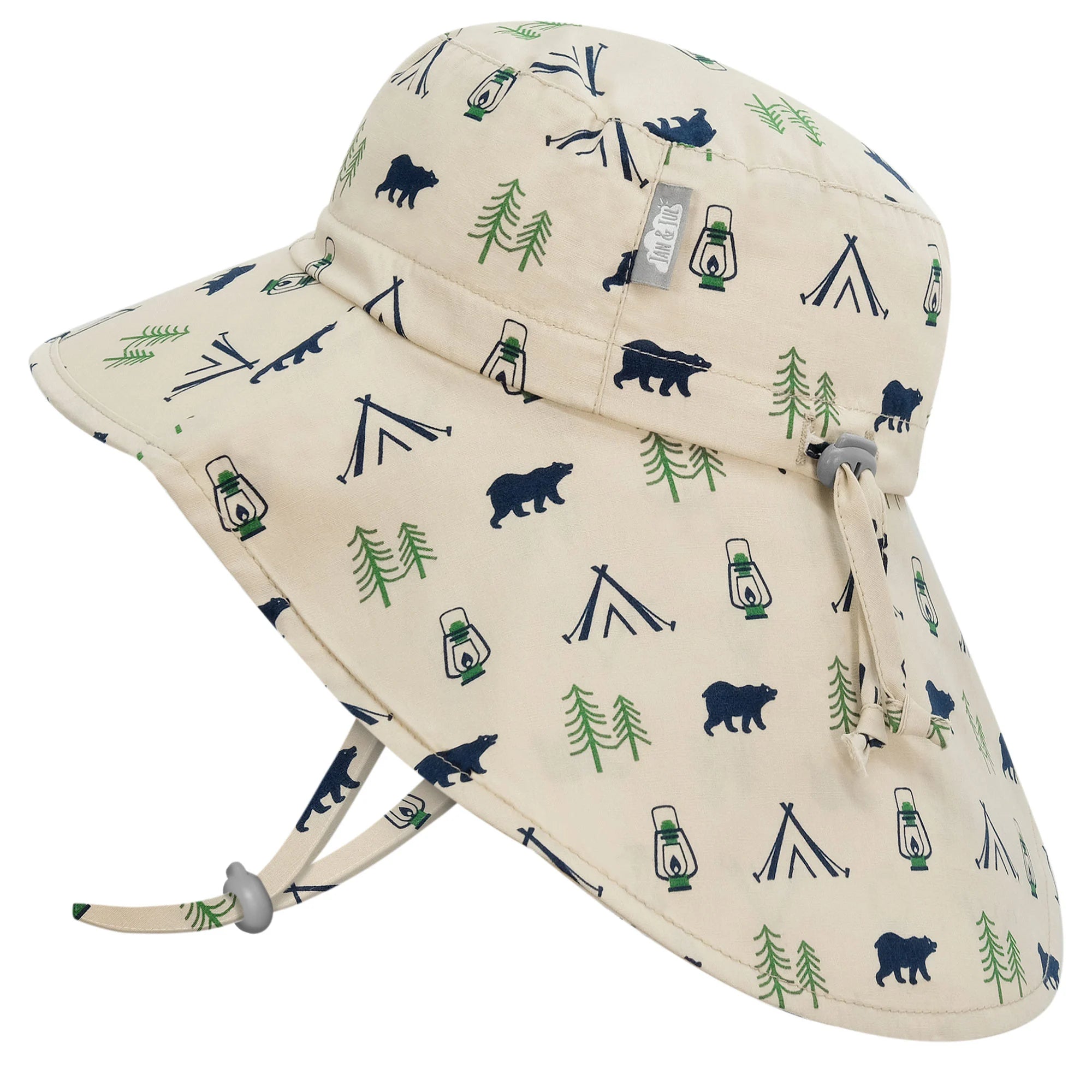 Jan & Jul - Cotton Adventure Hat- Bear Camp