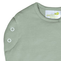 Perlimpinpin - Bamboo Newborn Sleep Sack - Moss Green (1.0 tog)