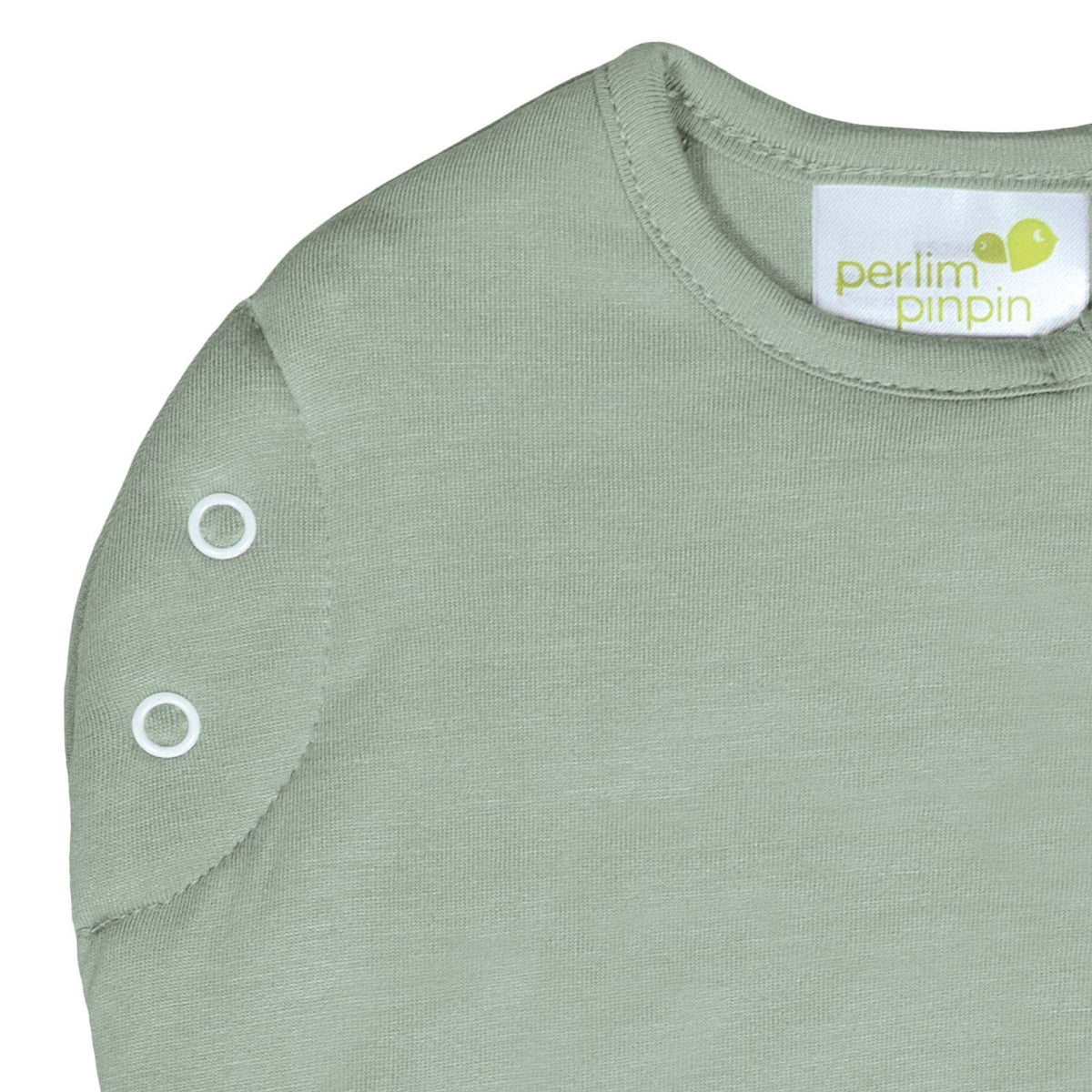 Perlimpinpin - Bamboo Newborn Sleep Sack - Moss Green (1.0 tog)