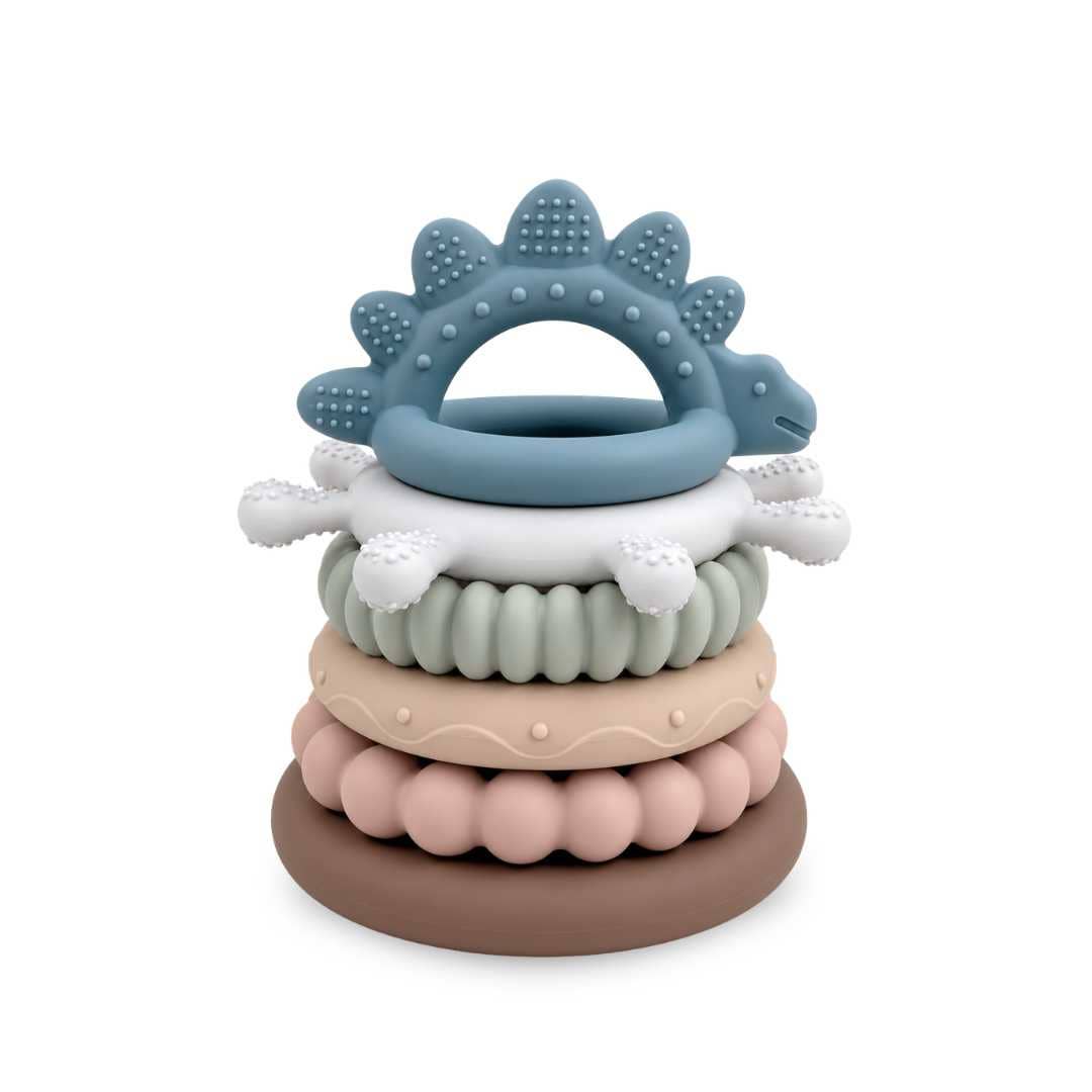 Stacking Dinosaur Teether Toy