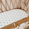 Blossom and Pear -Bamboo Jersey Bassinet Sheet/Change Table Cover