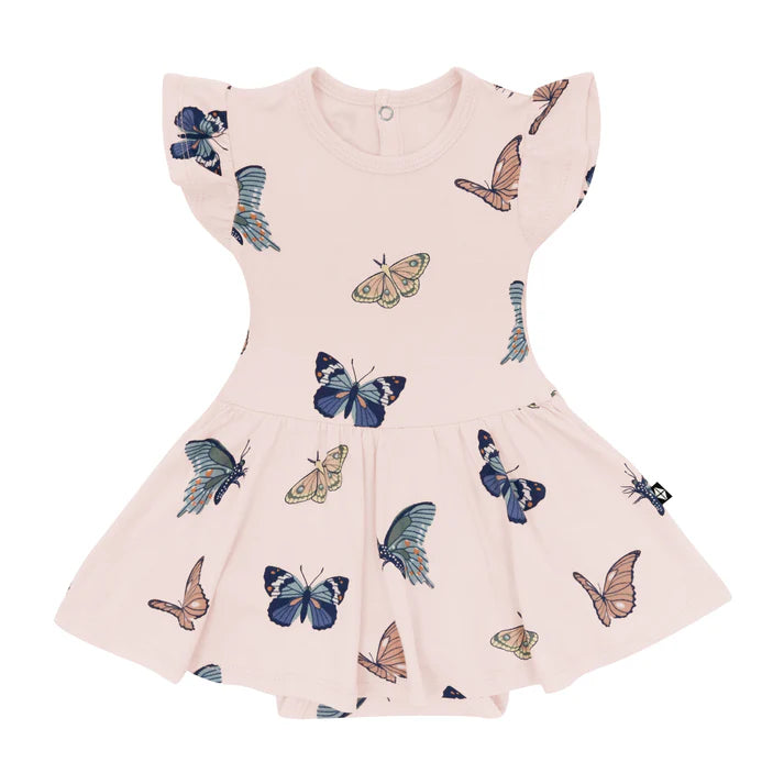 Kyte Baby - Twirl Bodysuit Dress - Butterfly