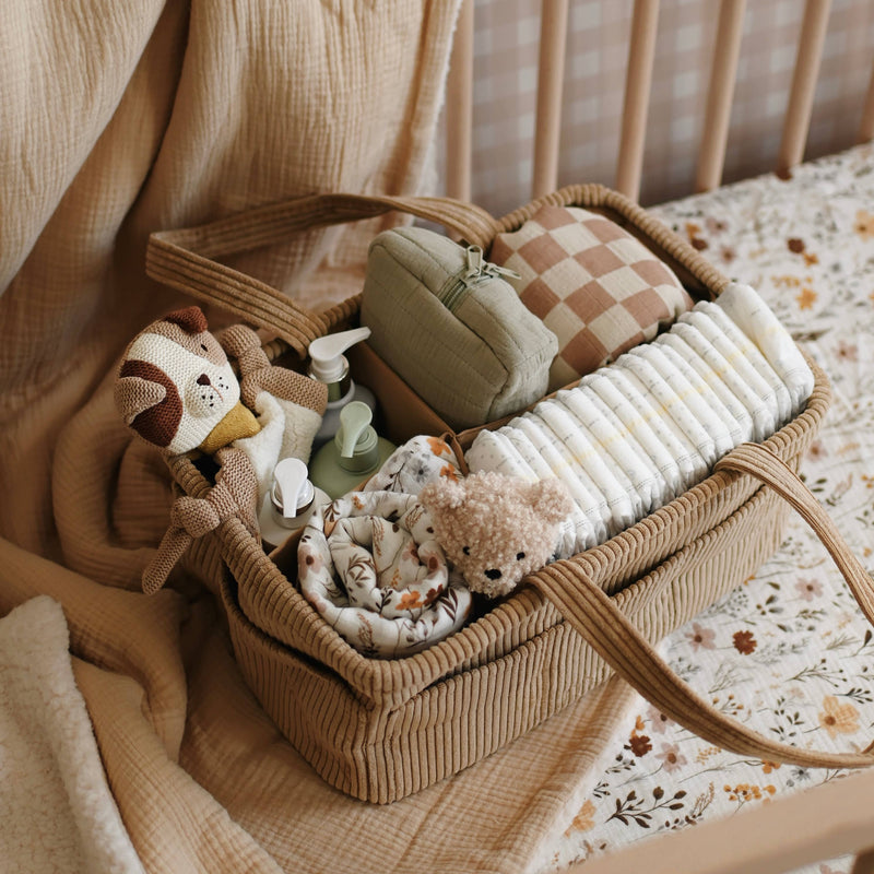 Diaper caddy - Almond
