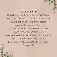 SOULDEO Peach + Pomegranate Deodorant