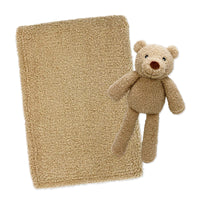 Chenille Stuffie With Blanket