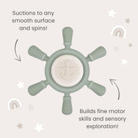 Ahoy Wheel Suction Spinner Toy