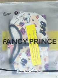 Fancy Prince- Halloween Rainbow Ghost Bamboo Zip Sleeper
