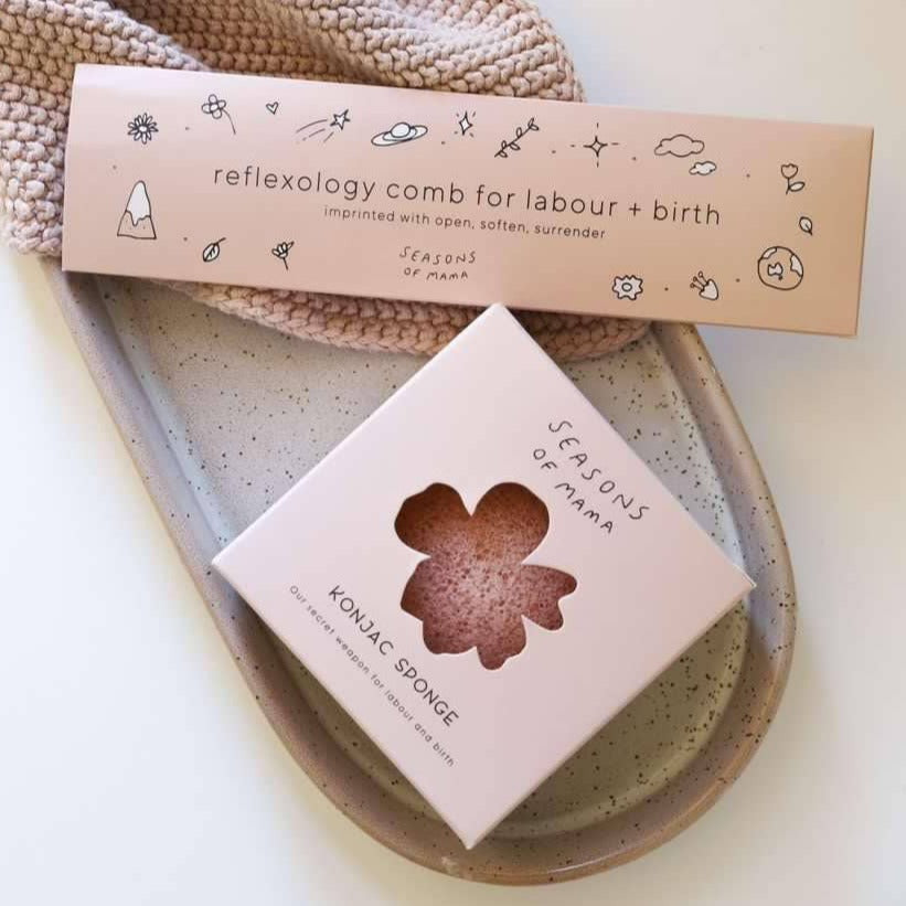 Konjac Sponge for labour and birth