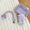 Sweetie Strap™ Silicone One-Piece Pacifier Clips