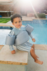 Floaties : Blue Checkers - Current Tyed
