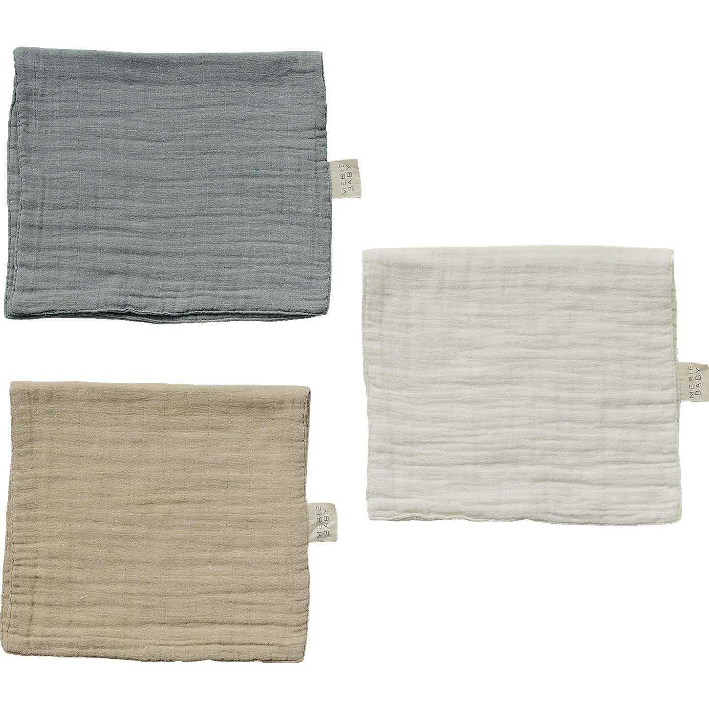 Mebie Baby - Muslin Burp Cloth Set