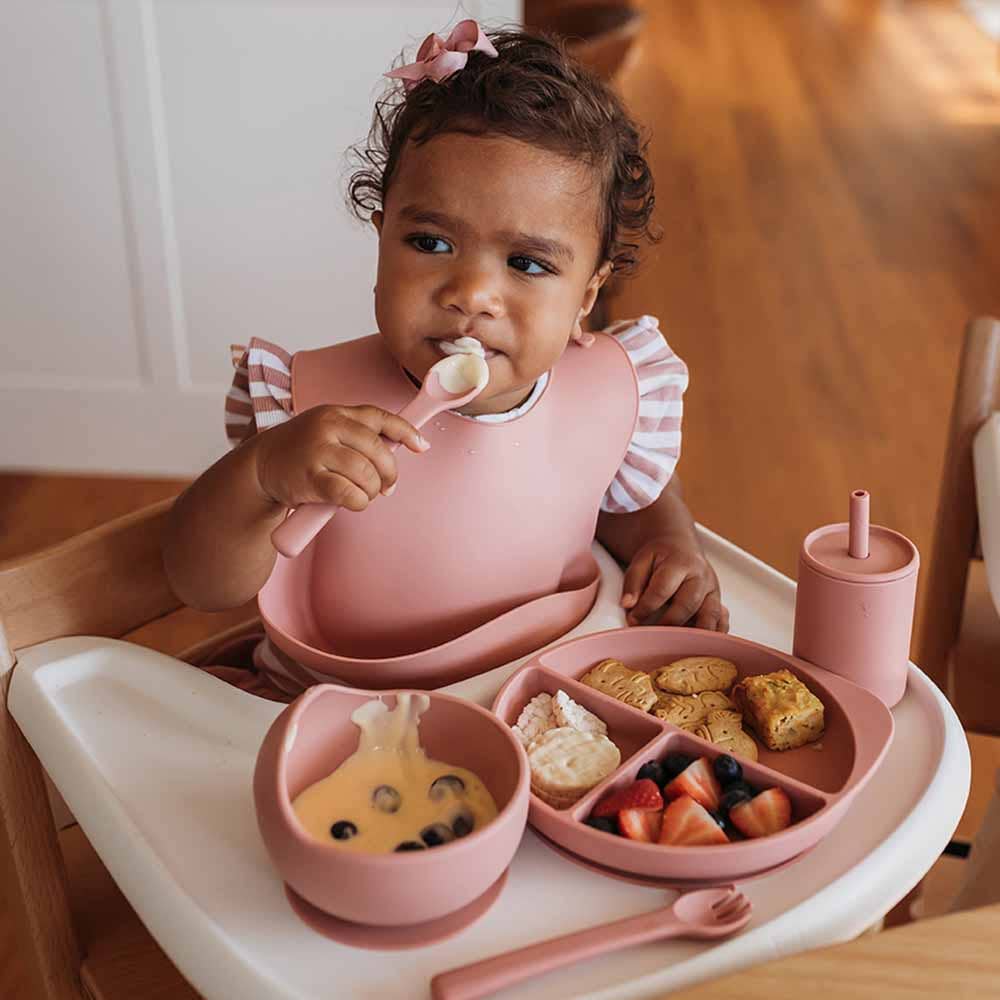 Snuggle Hunny - Silicone Meal Kit Rose