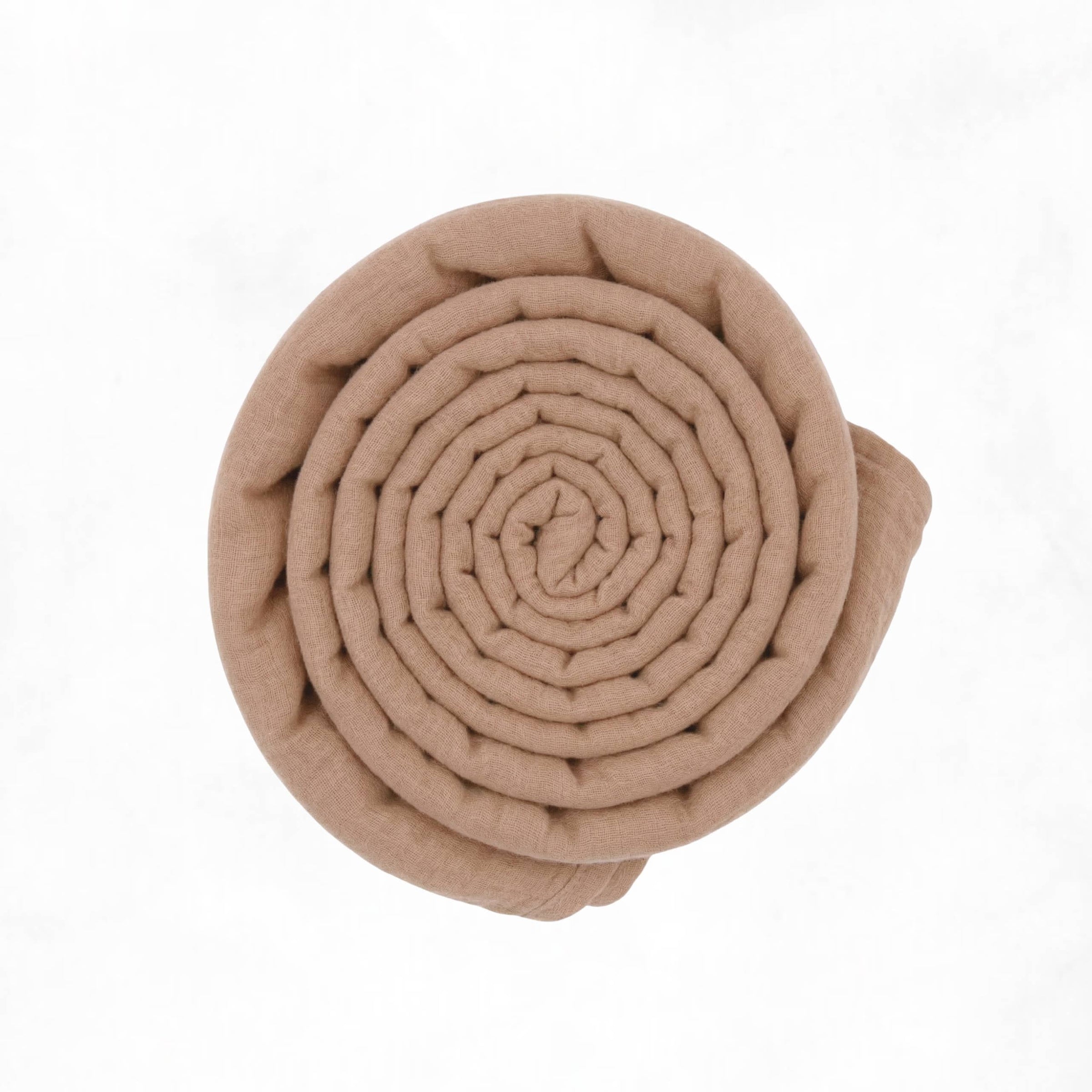 Muslin Swaddle Blanket - Caramel