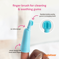 Oogiebear- Baby finger brush and tongue scraper