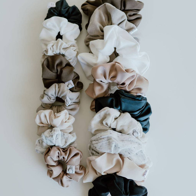 Assorted Earthy Neutral Scrunchies