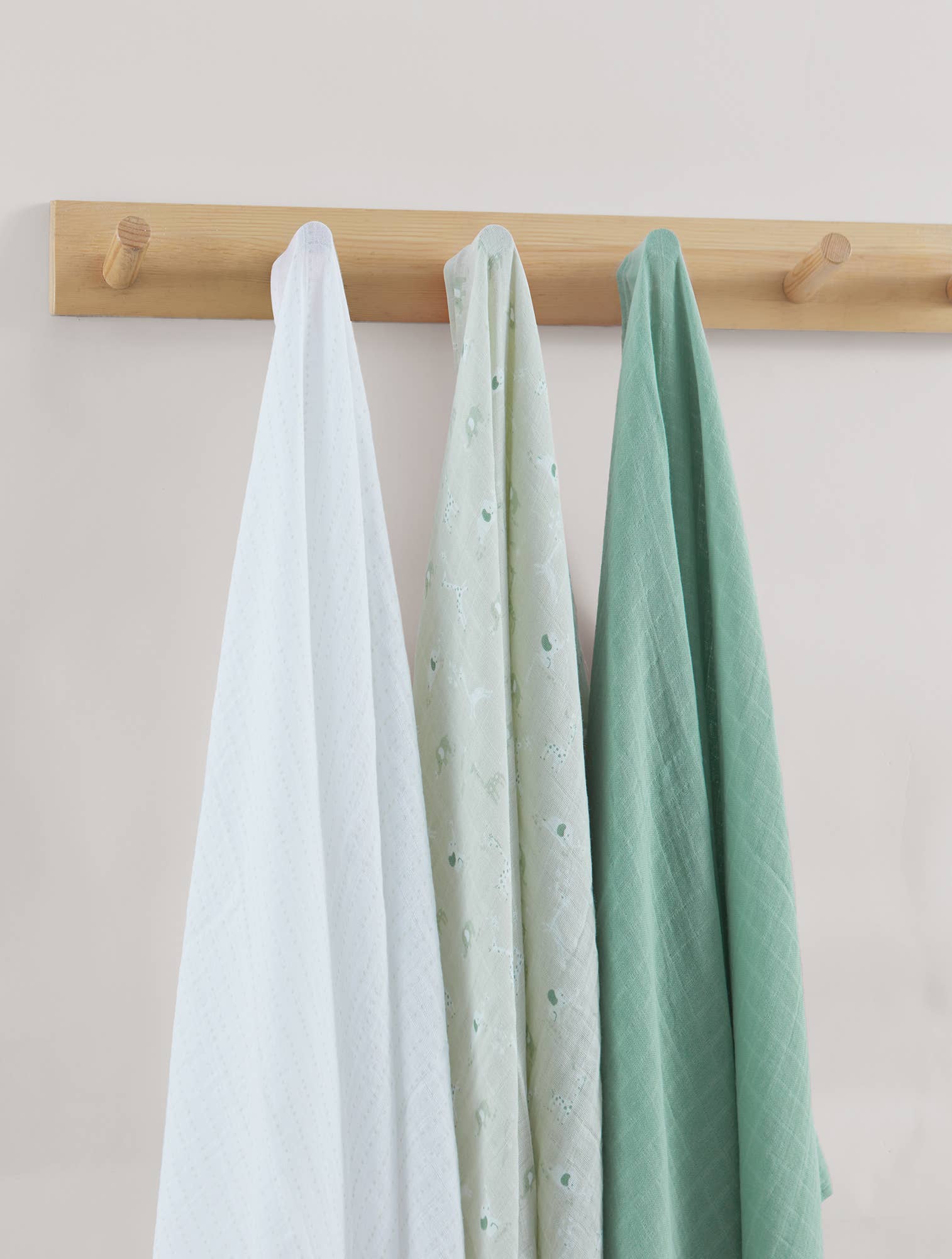 Piccolo Bambino- Muslin Swaddles 36" X 40"