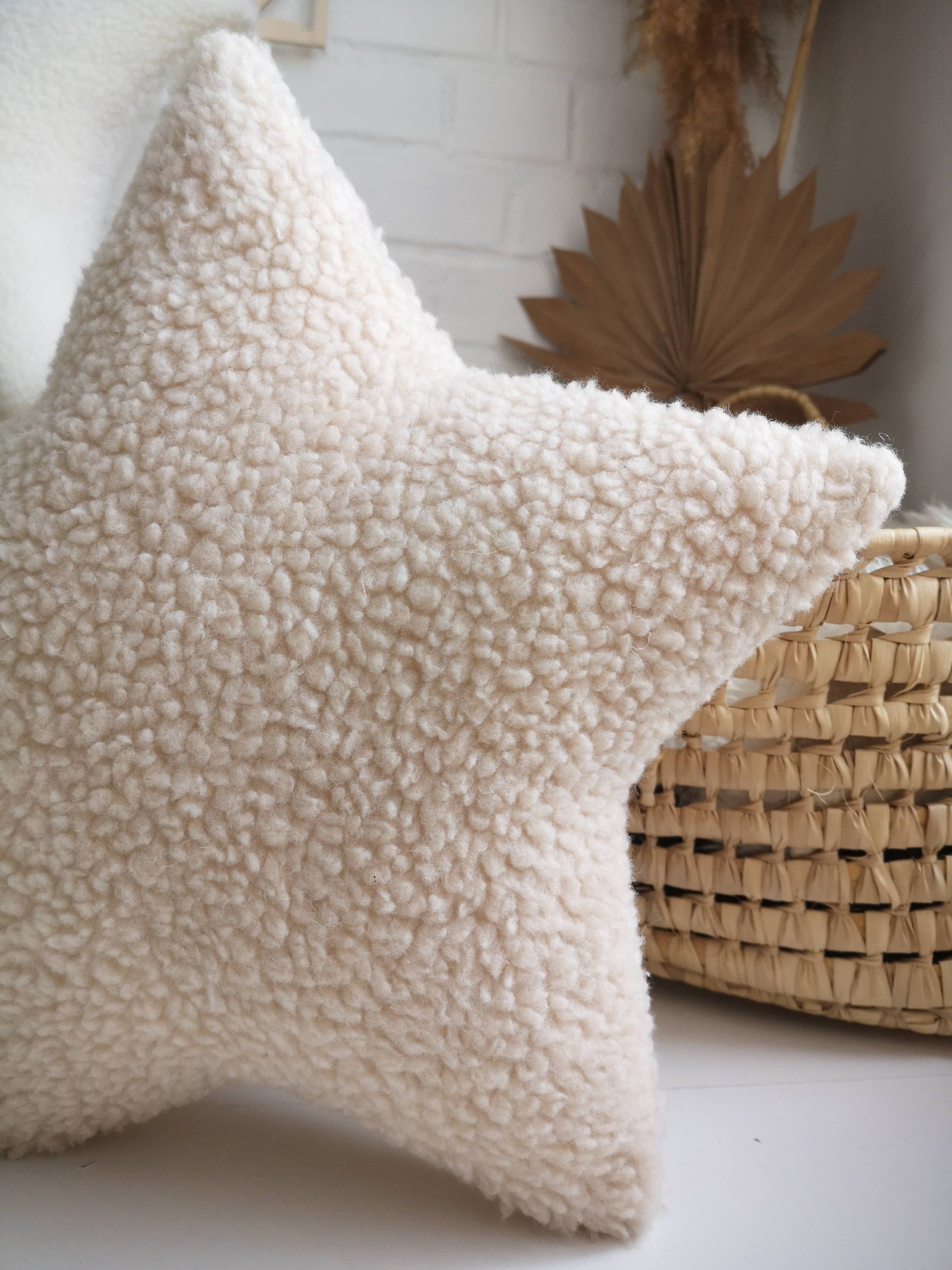 Star Pillow - 5 Sherpa Color Choices