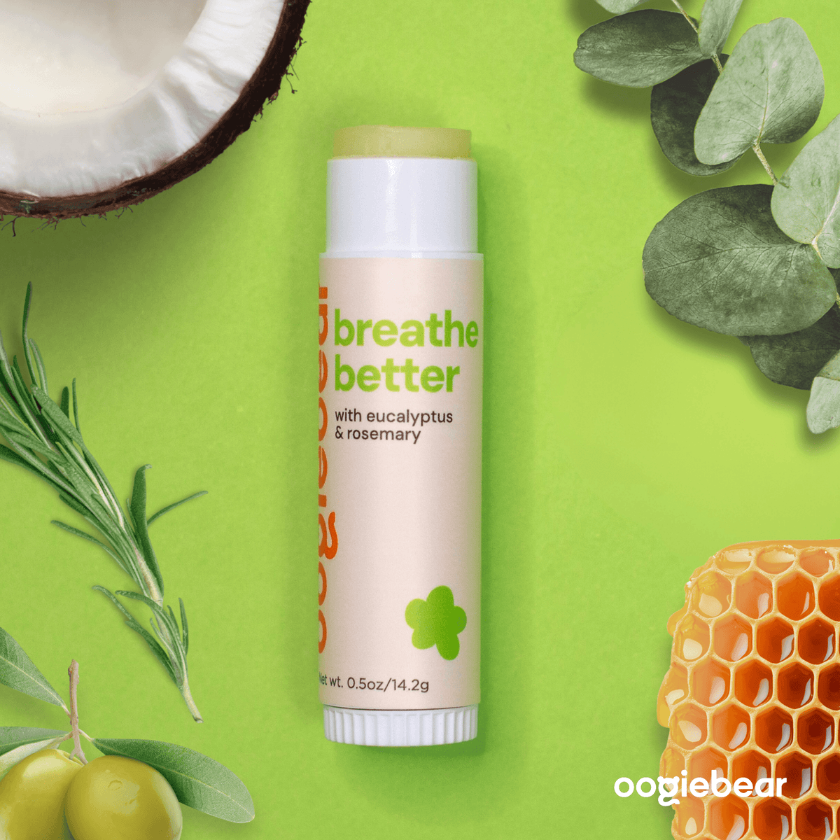 Oogiebear -  Organic Breathing Rub- Babies 3mts+