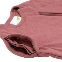 Perlimpinpin - Bamboo Newborn Sleep Sack - Raspberry (1.0 tog)