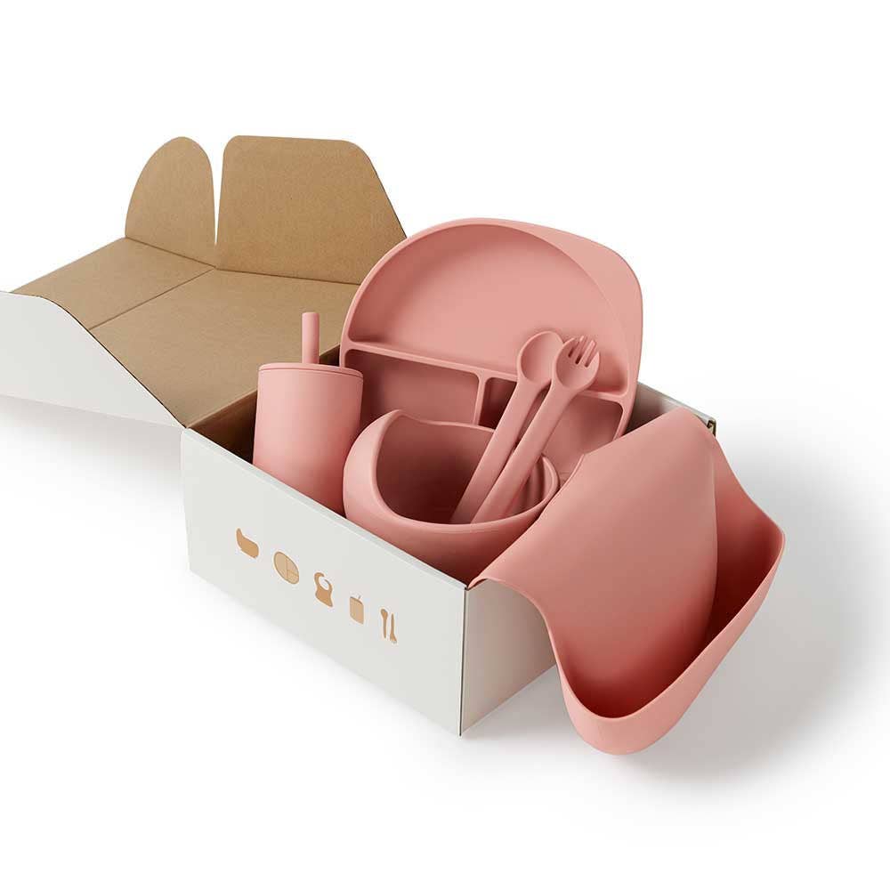 Snuggle Hunny - Silicone Meal Kit Rose
