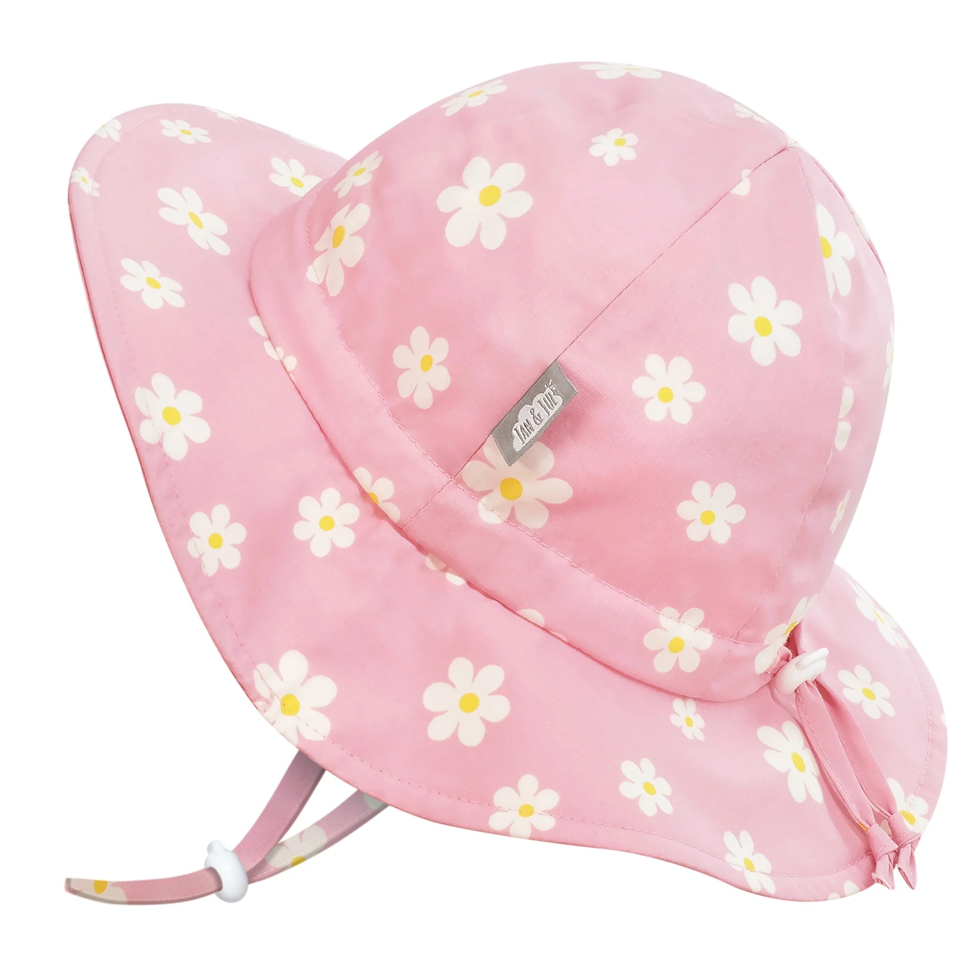 Jan & Jul Cotton Floppy Hat- Pink Daisy